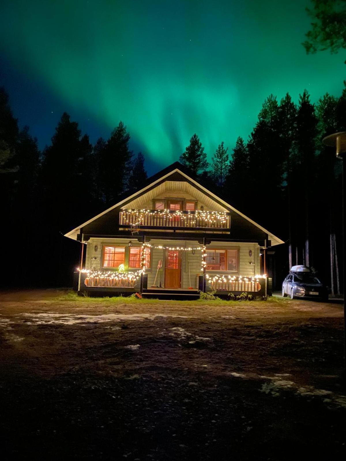Villa Vihreae Helmi Kuusamo Esterno foto